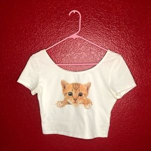 Kitty Crop Top